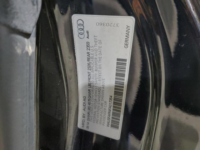 Photo 11 VIN: WAUSFAFR4FA017354 - AUDI A5 