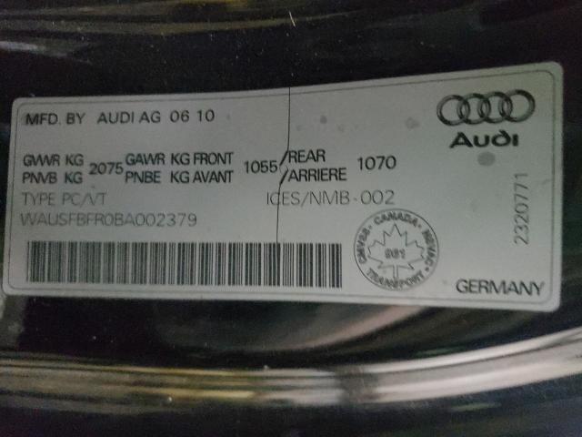 Photo 9 VIN: WAUSFBFR0BA002379 - AUDI A5 PREMIUM 