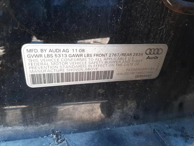 Photo 11 VIN: WAUSG74F19N022646 - AUDI A6 