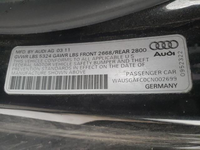 Photo 9 VIN: WAUSGAFC0CN002699 - AUDI A7 