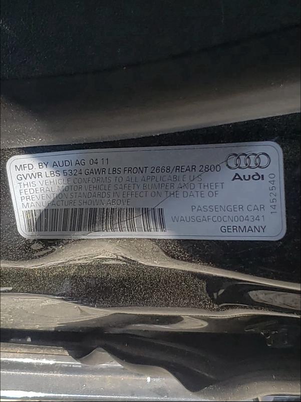 Photo 9 VIN: WAUSGAFC0CN004341 - AUDI A7 PRESTIG 