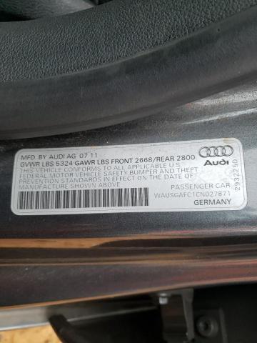 Photo 9 VIN: WAUSGAFC1CN027871 - AUDI A7 PRESTIG 