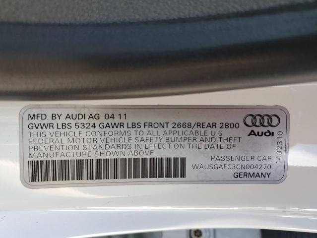 Photo 11 VIN: WAUSGAFC3CN004270 - AUDI A7 PRESTIG 