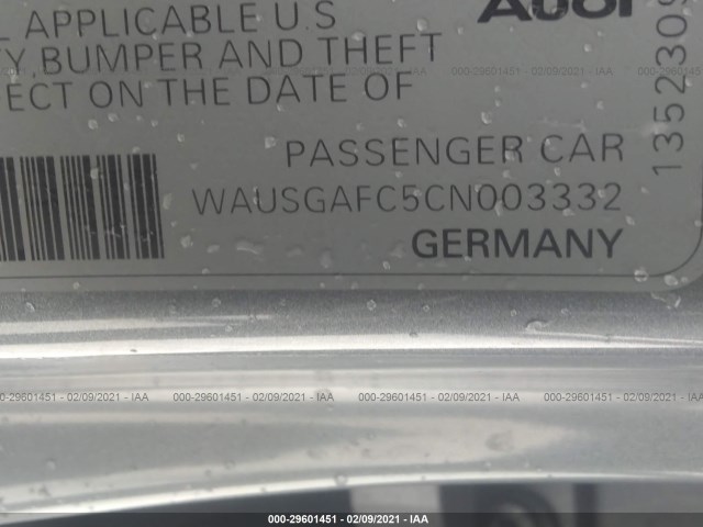 Photo 8 VIN: WAUSGAFC5CN003332 - AUDI A7 