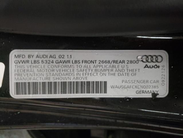 Photo 11 VIN: WAUSGAFCXCN002385 - AUDI A7 PRESTIG 