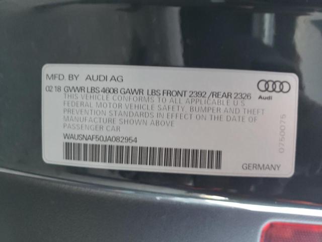 Photo 9 VIN: WAUSNAF50JA082954 - AUDI A5 PREMIUM 