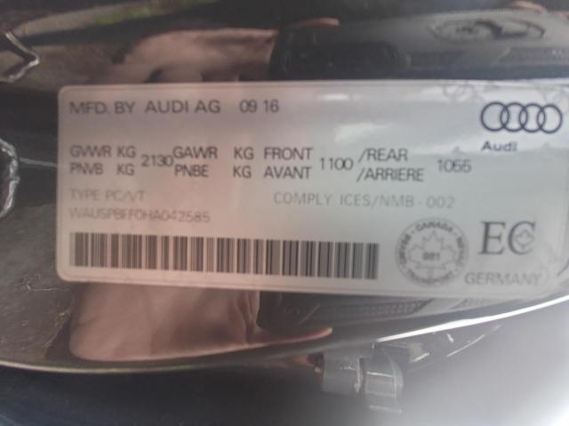 Photo 9 VIN: WAUSPBFF0HA042585 - AUDI A3 E-TRON 