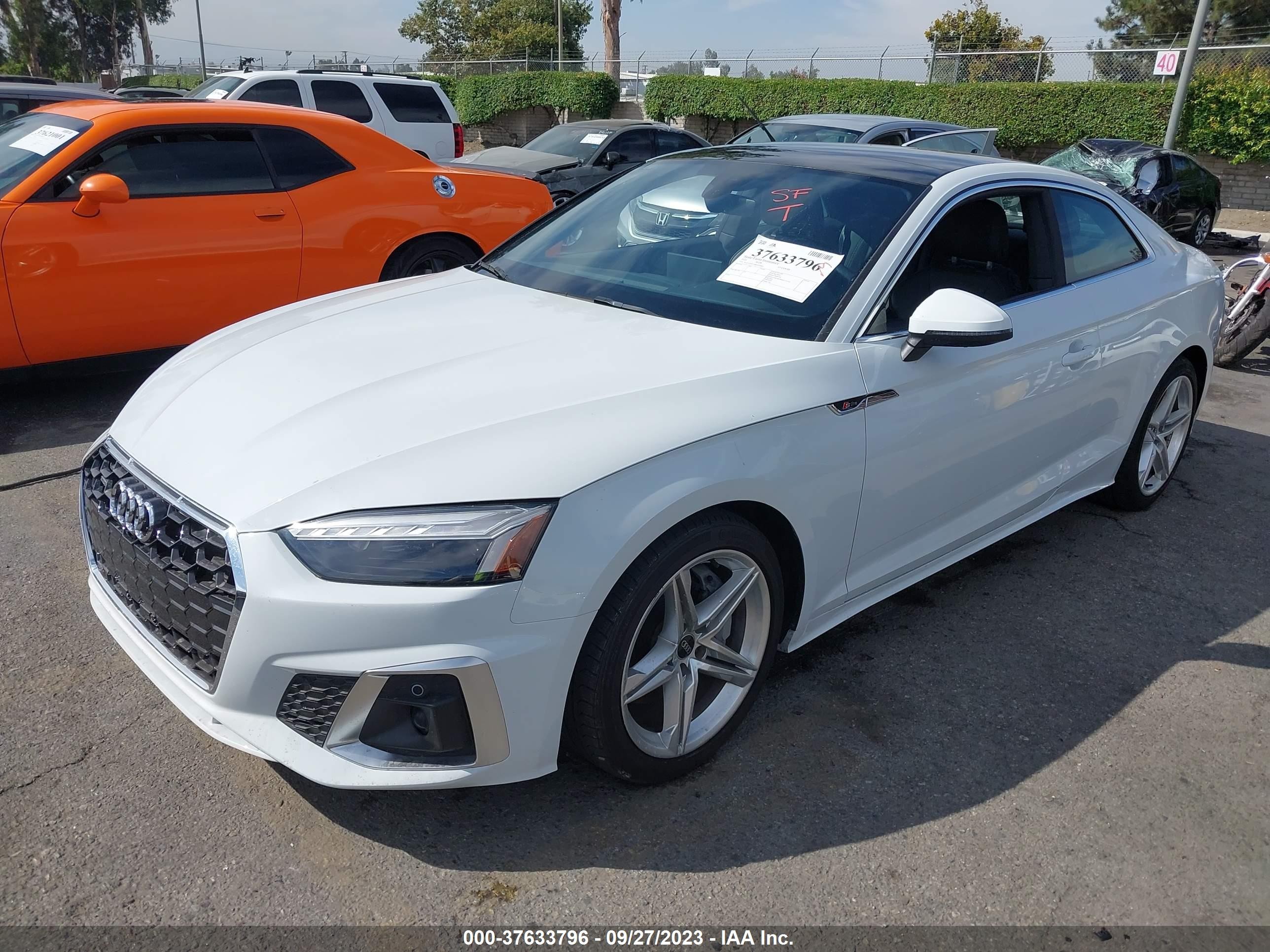 Photo 1 VIN: WAUTAAF50MA054267 - AUDI A5 