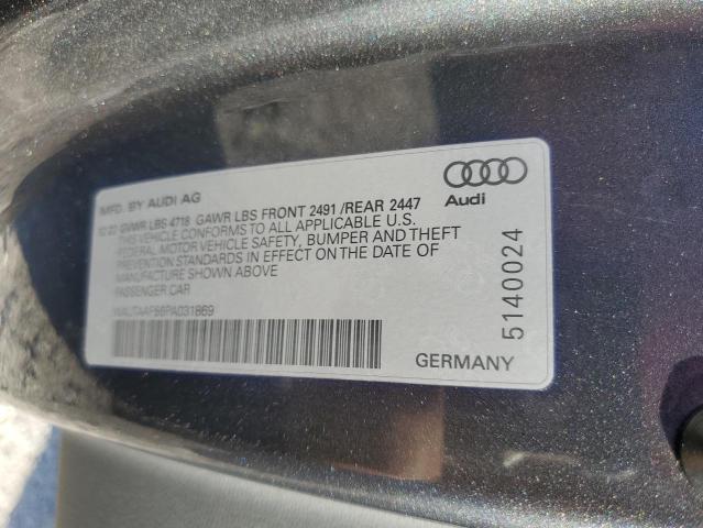 Photo 11 VIN: WAUTAAF56PA031869 - AUDI A5 