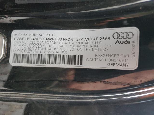 Photo 11 VIN: WAUTFAFH6BN016611 - AUDI A5 