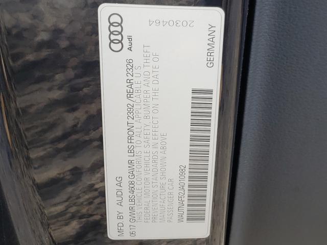 Photo 9 VIN: WAUTNAF52JA010982 - AUDI A5 PREMIUM 