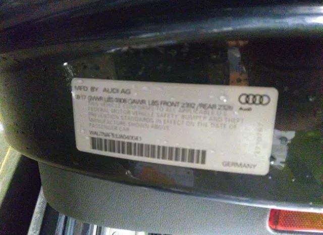 Photo 8 VIN: WAUTNAF53JA040041 - AUDI A5 COUPE 