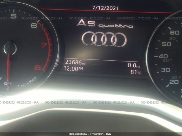 Photo 6 VIN: WAUTNAF54JA079964 - AUDI A5 COUPE 