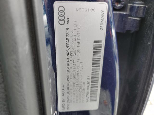 Photo 11 VIN: WAUTPBFFXHA051153 - AUDI A3 