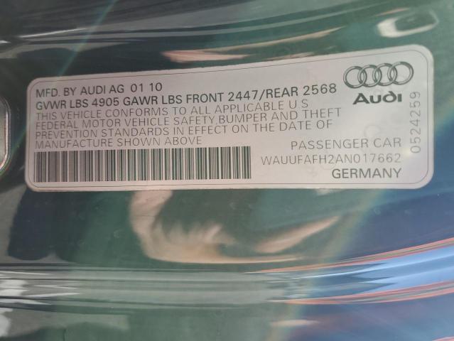 Photo 11 VIN: WAUUFAFH2AN017662 - AUDI A5 PRESTIG 