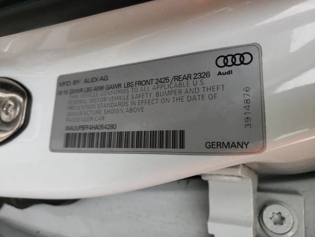 Photo 12 VIN: WAUUPBFF4HA054280 - AUDI A3 E-TRON 