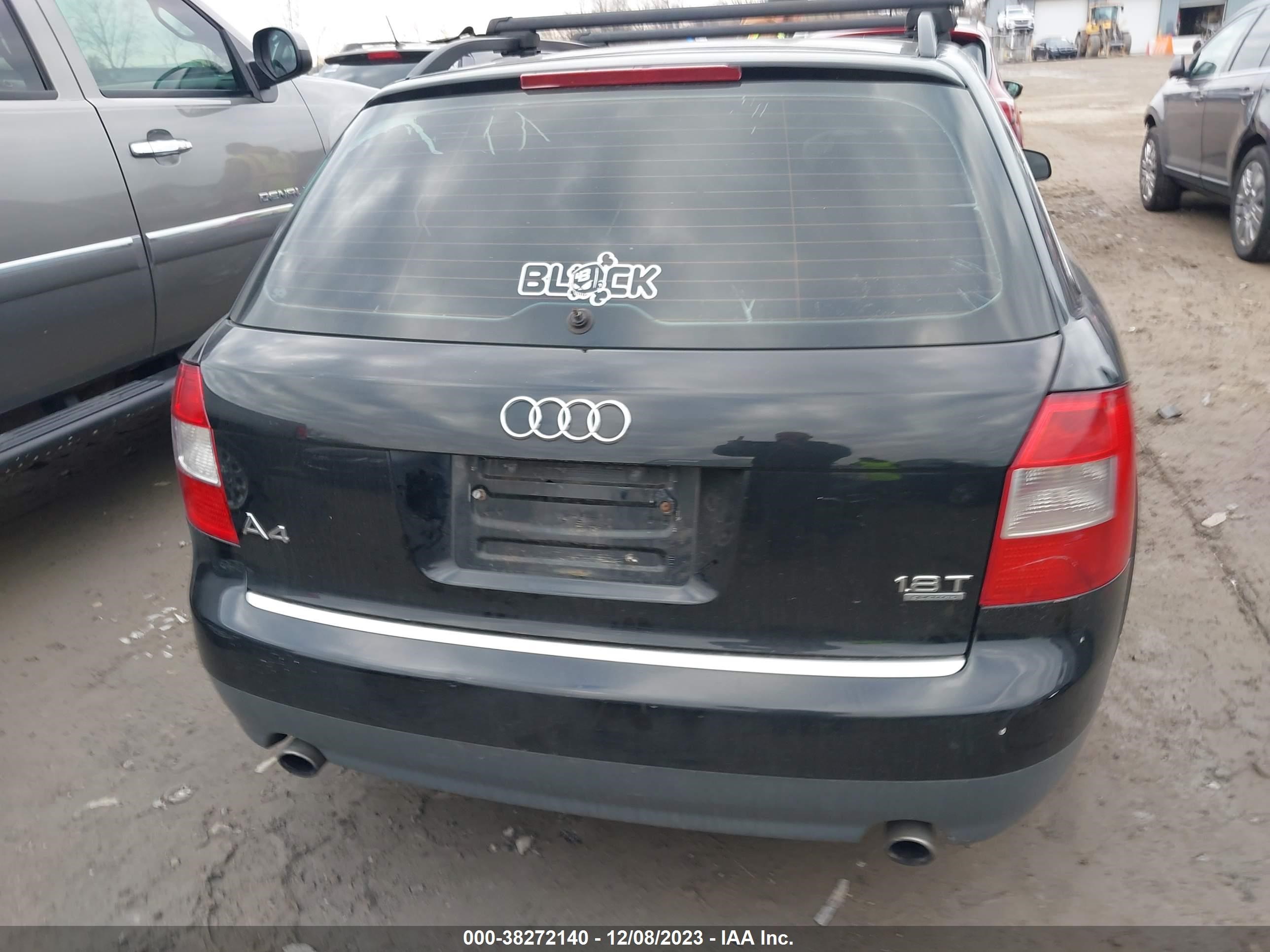 Photo 15 VIN: WAUVC68E33A212256 - AUDI A4 