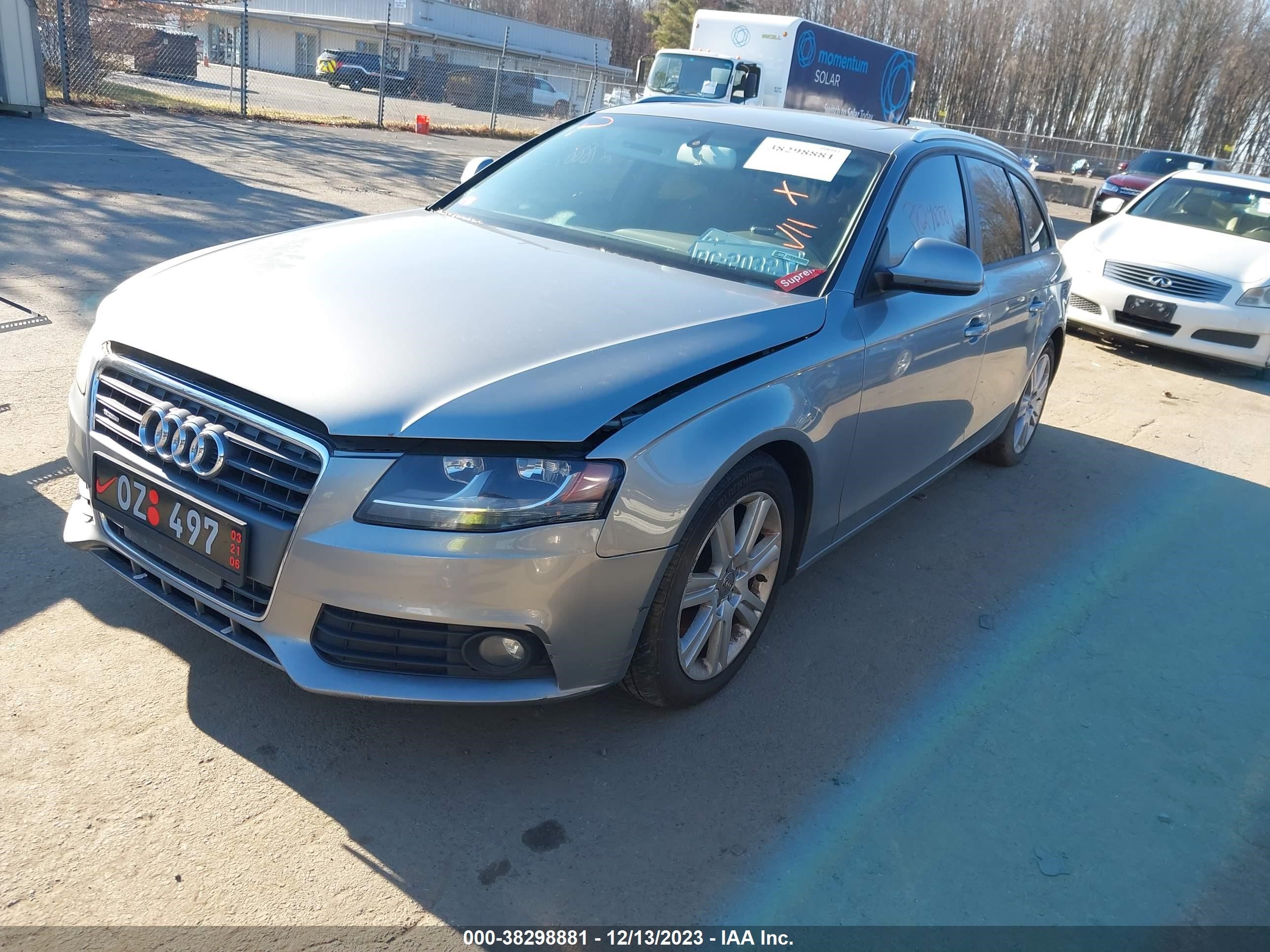 Photo 1 VIN: WAUVF78KX9A218213 - AUDI A4 