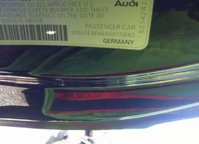 Photo 8 VIN: WAUVFAFH6AN015692 - AUDI A5 