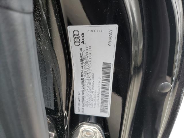 Photo 9 VIN: WAUVFAFR0AA016613 - AUDI A5 PRESTIG 