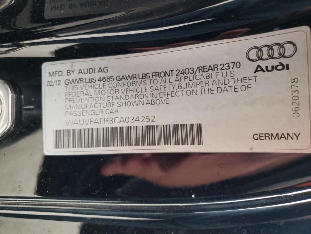 Photo 9 VIN: WAUVFAFR3CA034252 - AUDI A5 PRESTIG 