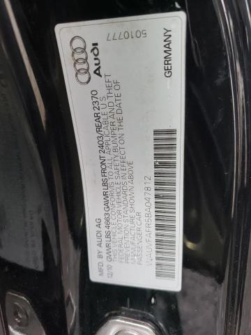 Photo 12 VIN: WAUVFAFR5BA047812 - AUDI A5 PRESTIG 