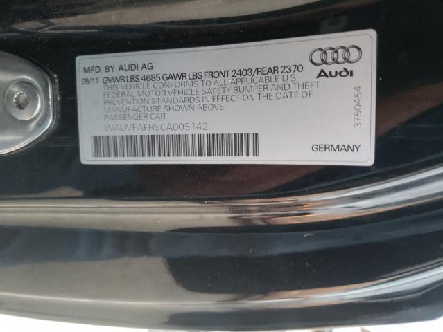 Photo 9 VIN: WAUVFAFR5CA005142 - AUDI A5 PRESTIG 