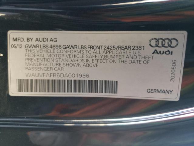 Photo 9 VIN: WAUVFAFR5DA001996 - AUDI A5 PRESTIG 