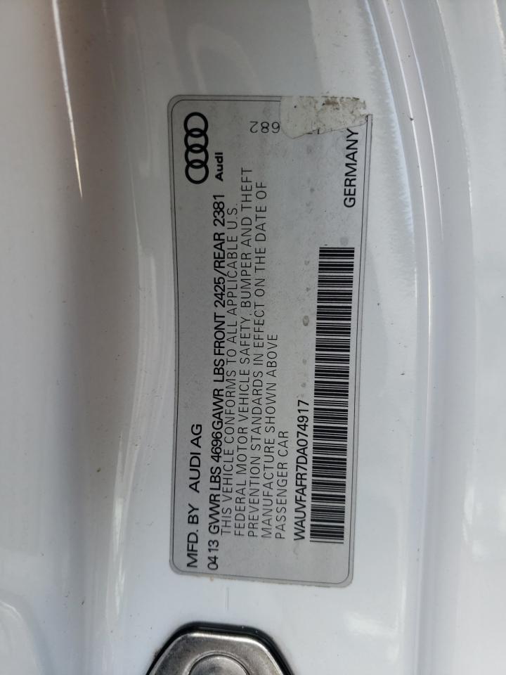 Photo 11 VIN: WAUVFAFR7DA074917 - AUDI A5 