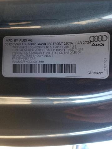 Photo 9 VIN: WAUVGAFH0DN001899 - AUDI S5 PRESTIG 