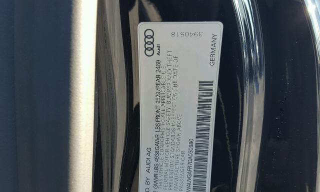 Photo 9 VIN: WAUVGAFR7DA030980 - AUDI RS5 