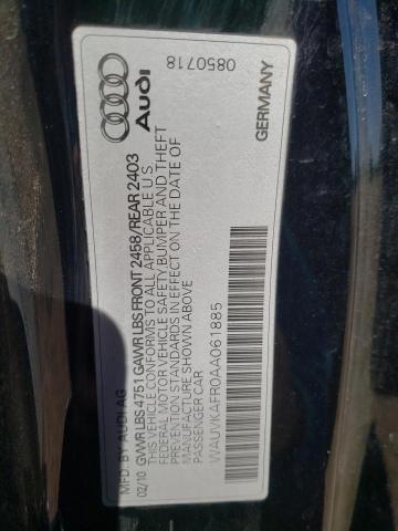 Photo 11 VIN: WAUVKAFR0AA061885 - AUDI A5 