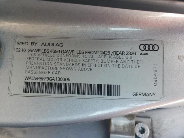 Photo 11 VIN: WAUVPBFF9GA130305 - AUDI A3 E-TRON 