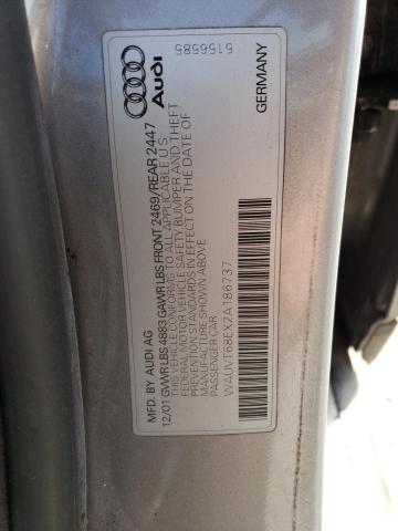 Photo 9 VIN: WAUVT68EX2A186737 - AUDI A4 3.0 AVA 