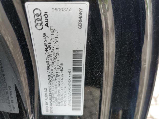 Photo 9 VIN: WAUVVAFR0BA008581 - AUDI S5 PRESTIG 