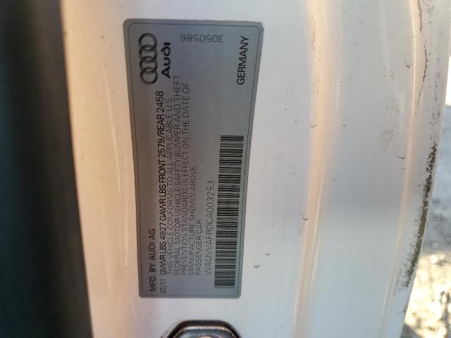 Photo 9 VIN: WAUVVAFR0CA003253 - AUDI S5 PRESTIG 