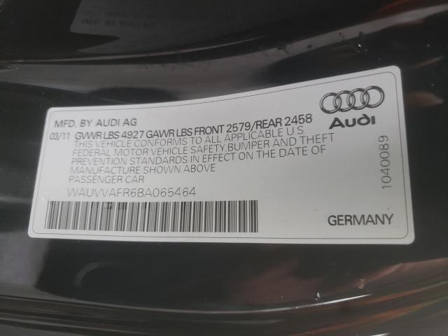 Photo 9 VIN: WAUVVAFR6BA065464 - AUDI S5 PRESTIG 