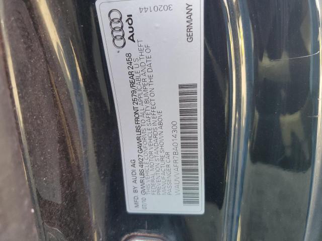 Photo 11 VIN: WAUVVAFR7BA014300 - AUDI S5 PRESTIG 