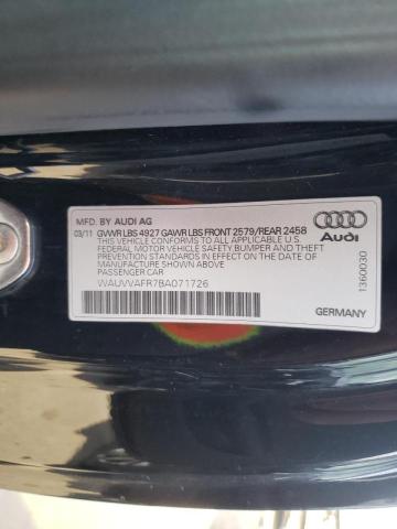 Photo 9 VIN: WAUVVAFR7BA071726 - AUDI S5 PRESTIG 