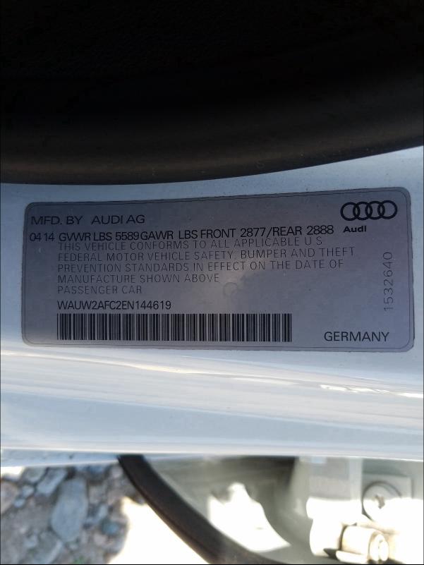 Photo 9 VIN: WAUW2AFC2EN144619 - AUDI S7 SPORTBACK 