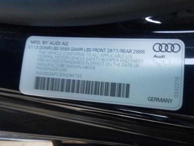 Photo 9 VIN: WAUW2AFC3DN094733 - AUDI S7 PREMIUM 