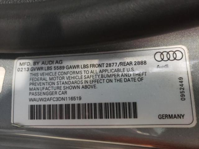 Photo 9 VIN: WAUW2AFC3DN116519 - AUDI S7 PREMIUM 