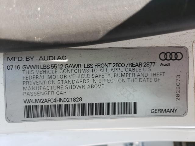 Photo 9 VIN: WAUW2AFC4HN021828 - AUDI A7 PREMIUM 