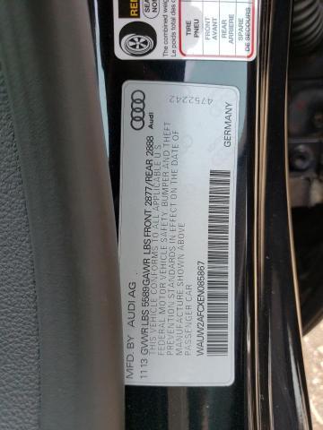 Photo 11 VIN: WAUW2AFCXEN085867 - AUDI S7 PREMIUM 