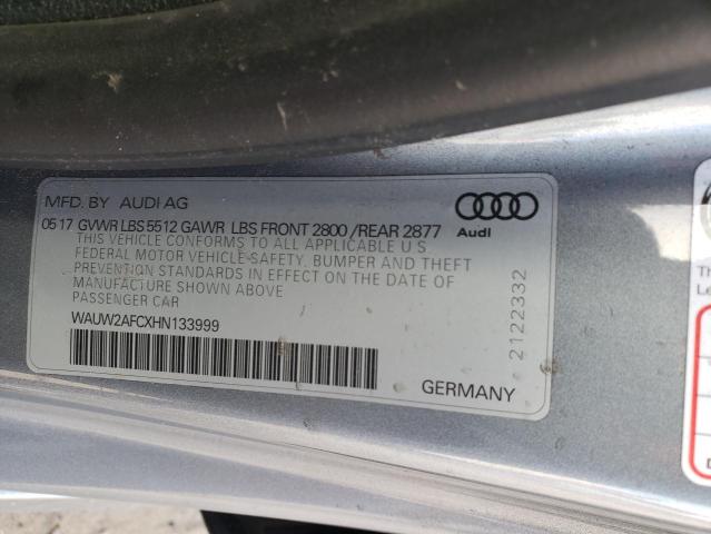 Photo 11 VIN: WAUW2AFCXHN133999 - AUDI A7 PREMIUM 