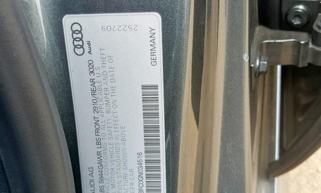 Photo 9 VIN: WAUW2BFC0GN034516 - AUDI S7 