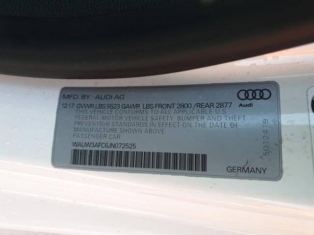 Photo 9 VIN: WAUW3AFC6JN072525 - AUDI A7 PREMIUM 