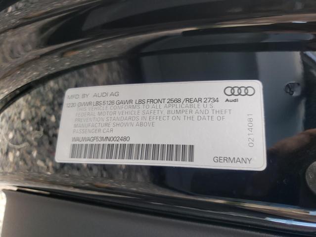 Photo 9 VIN: WAUWAGF53MN002480 - AUDI A5 PREMIUM 