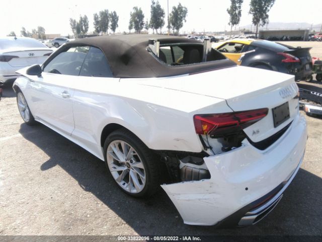 Photo 2 VIN: WAUWAGF53NN005512 - AUDI A5 CABRIOLET 