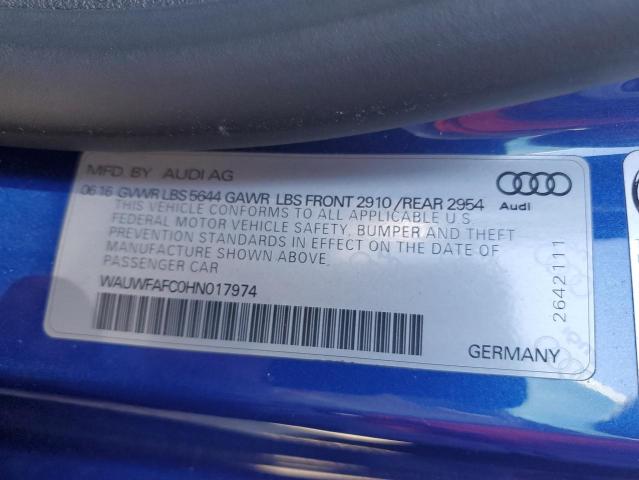 Photo 12 VIN: WAUWFAFC0HN017974 - AUDI S7 PREMIUM 